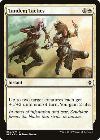 Tandem Tactics [Battle for Zendikar] | Lots Moore NSW