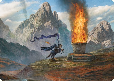 Call for Aid Art Card [The Lord of the Rings: Tales of Middle-earth Art Series] | Lots Moore NSW