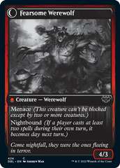 Fearful Villager // Fearsome Werewolf [Innistrad: Double Feature] | Lots Moore NSW
