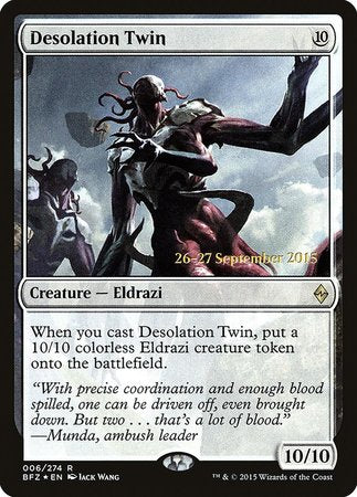 Desolation Twin [Battle for Zendikar Promos] | Lots Moore NSW