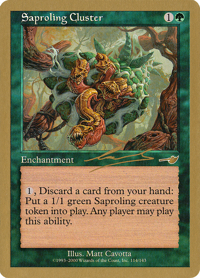 Saproling Cluster (Nicolas Labarre) [World Championship Decks 2000] | Lots Moore NSW