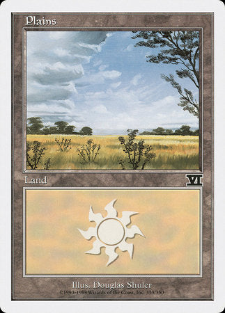 Plains (333) [Classic Sixth Edition] | Lots Moore NSW