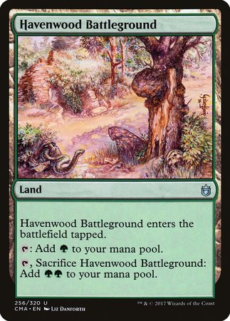 Havenwood Battleground [Commander Anthology] | Lots Moore NSW