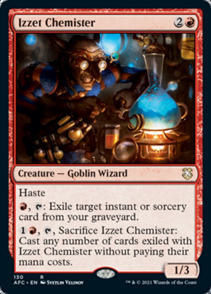 Izzet Chemister [Dungeons & Dragons: Adventures in the Forgotten Realms Commander] | Lots Moore NSW