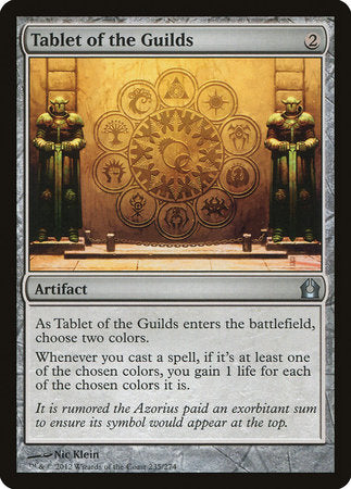 Tablet of the Guilds [Return to Ravnica] | Lots Moore NSW