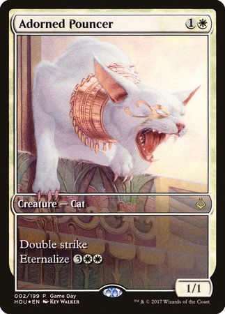 Adorned Pouncer [Hour of Devastation Promos] | Lots Moore NSW