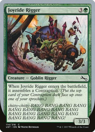 Joyride Rigger [Unstable] | Lots Moore NSW
