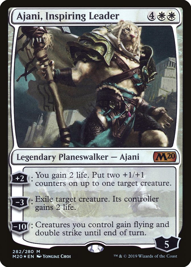Ajani, Inspiring Leader [Core Set 2020] | Lots Moore NSW