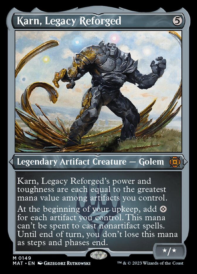 Karn, Legacy Reforged (Foil Etched) [March of the Machine: The Aftermath] | Lots Moore NSW