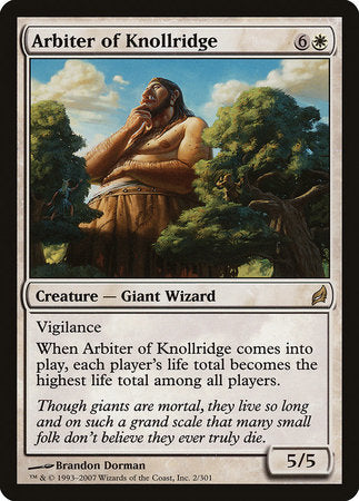 Arbiter of Knollridge [Lorwyn] | Lots Moore NSW