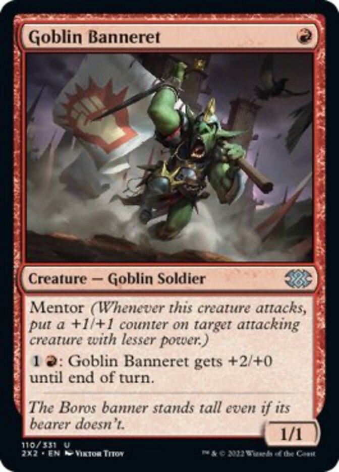 Goblin Banneret [Double Masters 2022] | Lots Moore NSW
