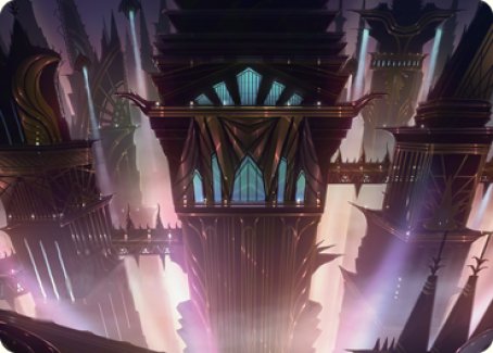 Skybridge Towers Art Card [Streets of New Capenna Art Series] | Lots Moore NSW