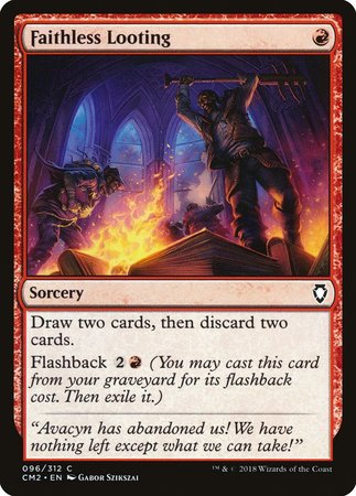 Faithless Looting [Commander Anthology Volume II] | Lots Moore NSW