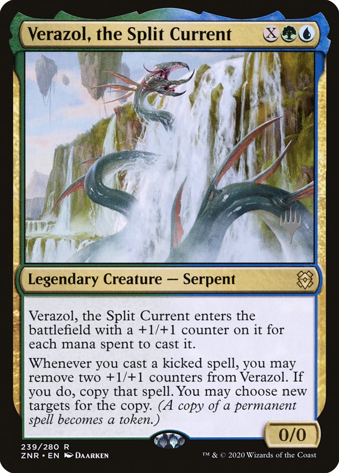 Verazol, the Split Current (Promo Pack) [Zendikar Rising Promos] | Lots Moore NSW