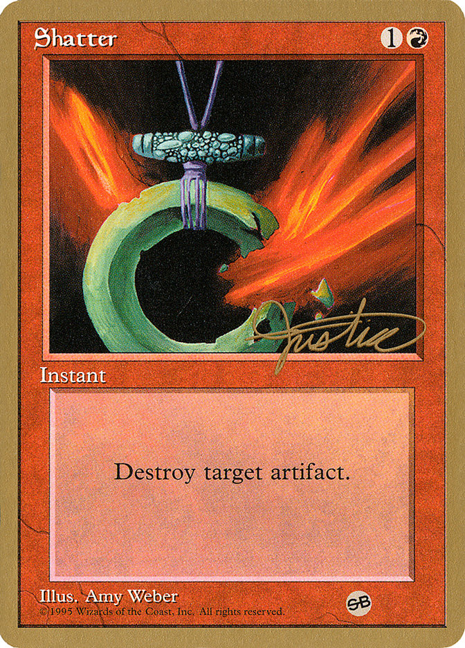 Shatter (Mark Justice) (SB) [Pro Tour Collector Set] | Lots Moore NSW