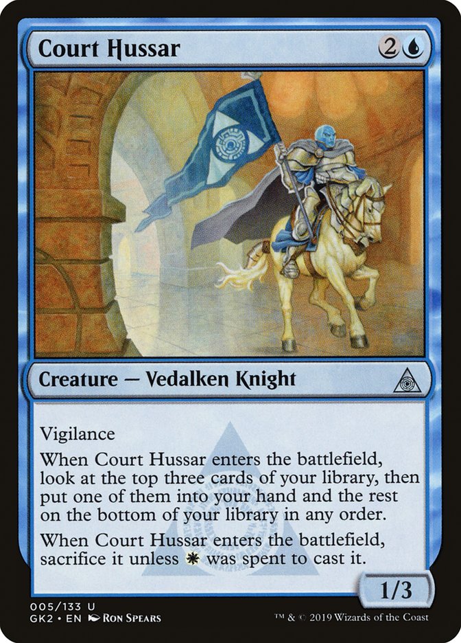 Court Hussar [Ravnica Allegiance Guild Kit] | Lots Moore NSW