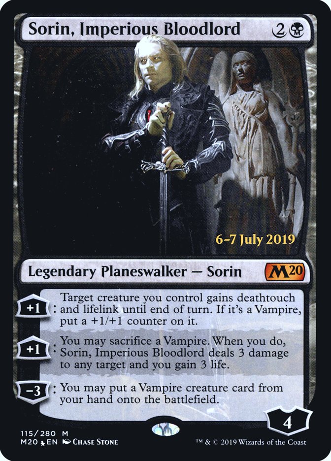 Sorin, Imperious Bloodlord  [Core Set 2020 Prerelease Promos] | Lots Moore NSW