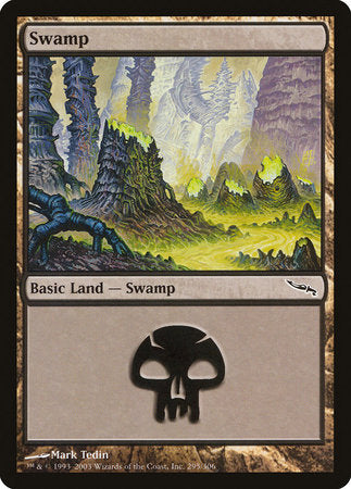 Swamp (295) [Mirrodin] | Lots Moore NSW