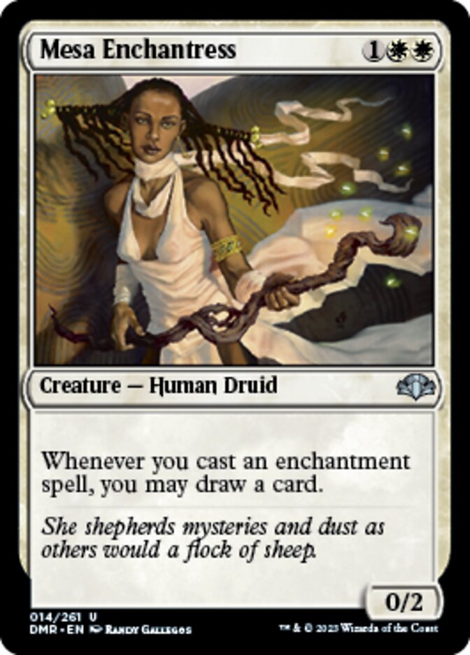 Mesa Enchantress [Dominaria Remastered] | Lots Moore NSW