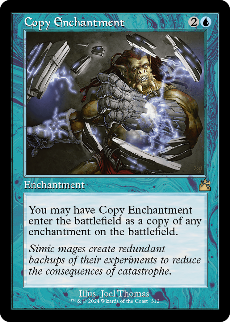 Copy Enchantment (Retro Frame) [Ravnica Remastered] | Lots Moore NSW