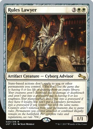 Rules Lawyer [Unstable] | Lots Moore NSW