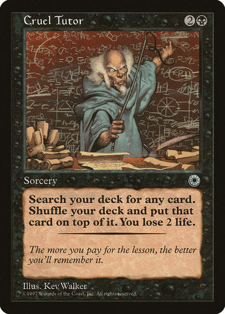Cruel Tutor [Portal] | Lots Moore NSW