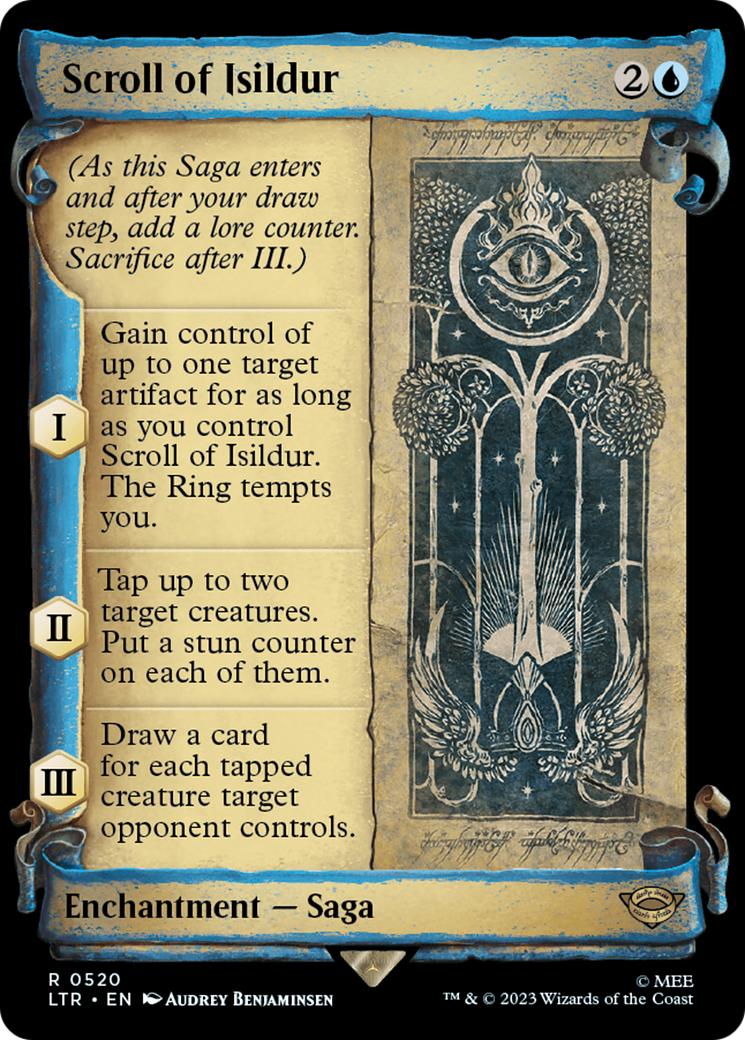 Scroll of Isildur [The Lord of the Rings: Tales of Middle-Earth Showcase Scrolls] | Lots Moore NSW