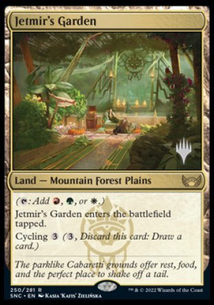 Jetmir's Garden (Promo Pack) [Streets of New Capenna Promos] | Lots Moore NSW