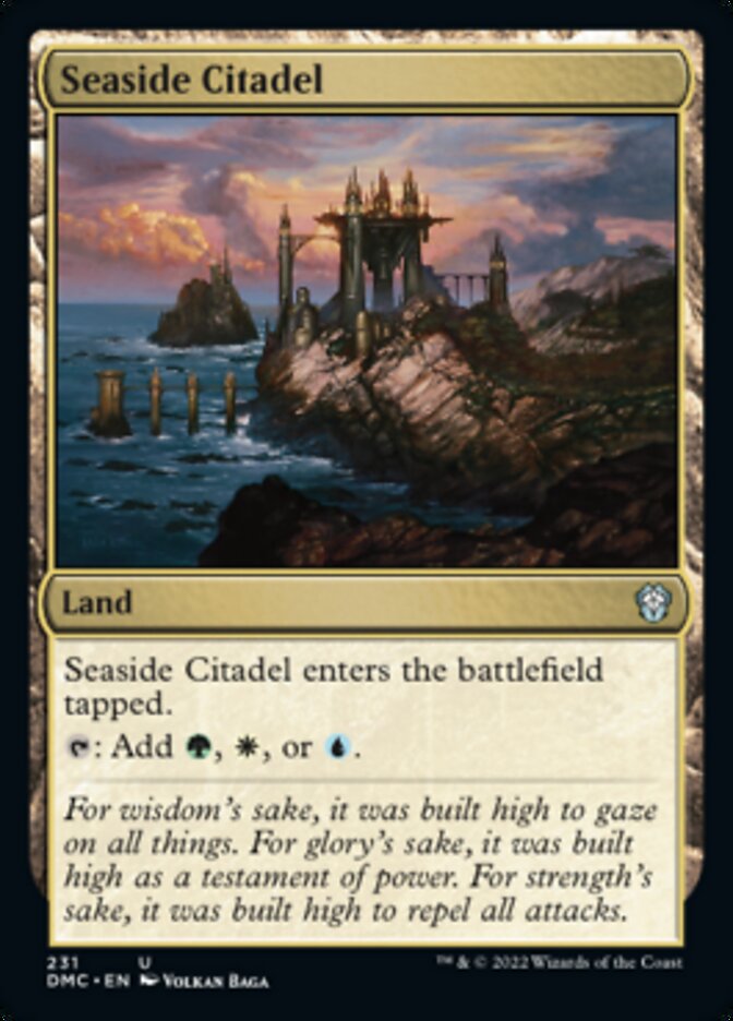 Seaside Citadel [Dominaria United Commander] | Lots Moore NSW