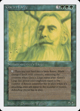 Gaea's Liege [Revised Edition] | Lots Moore NSW