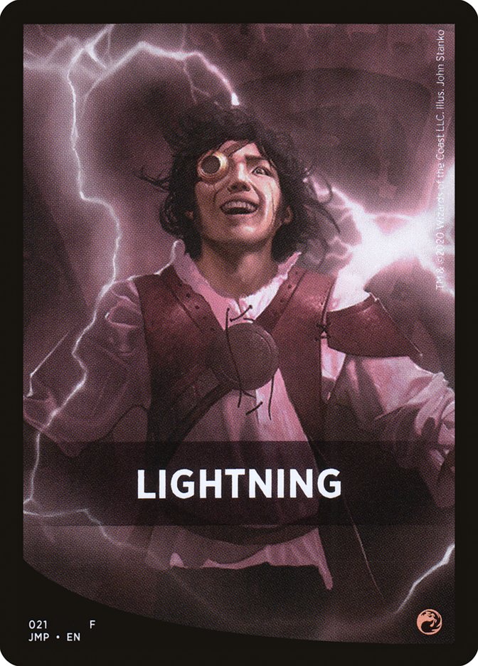Lightning Theme Card [Jumpstart Front Cards] | Lots Moore NSW