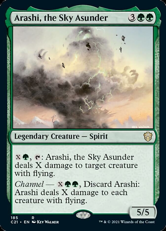 Arashi, the Sky Asunder [Commander 2021] | Lots Moore NSW
