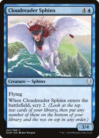 Cloudreader Sphinx [Dominaria] | Lots Moore NSW