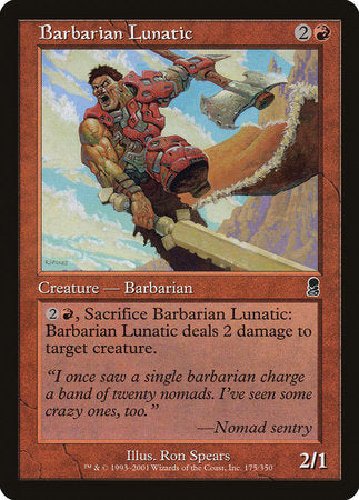 Barbarian Lunatic [Odyssey] | Lots Moore NSW