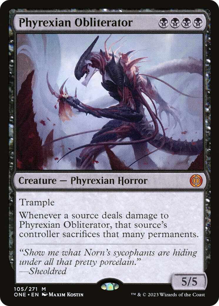 Phyrexian Obliterator [Phyrexia: All Will Be One] | Lots Moore NSW