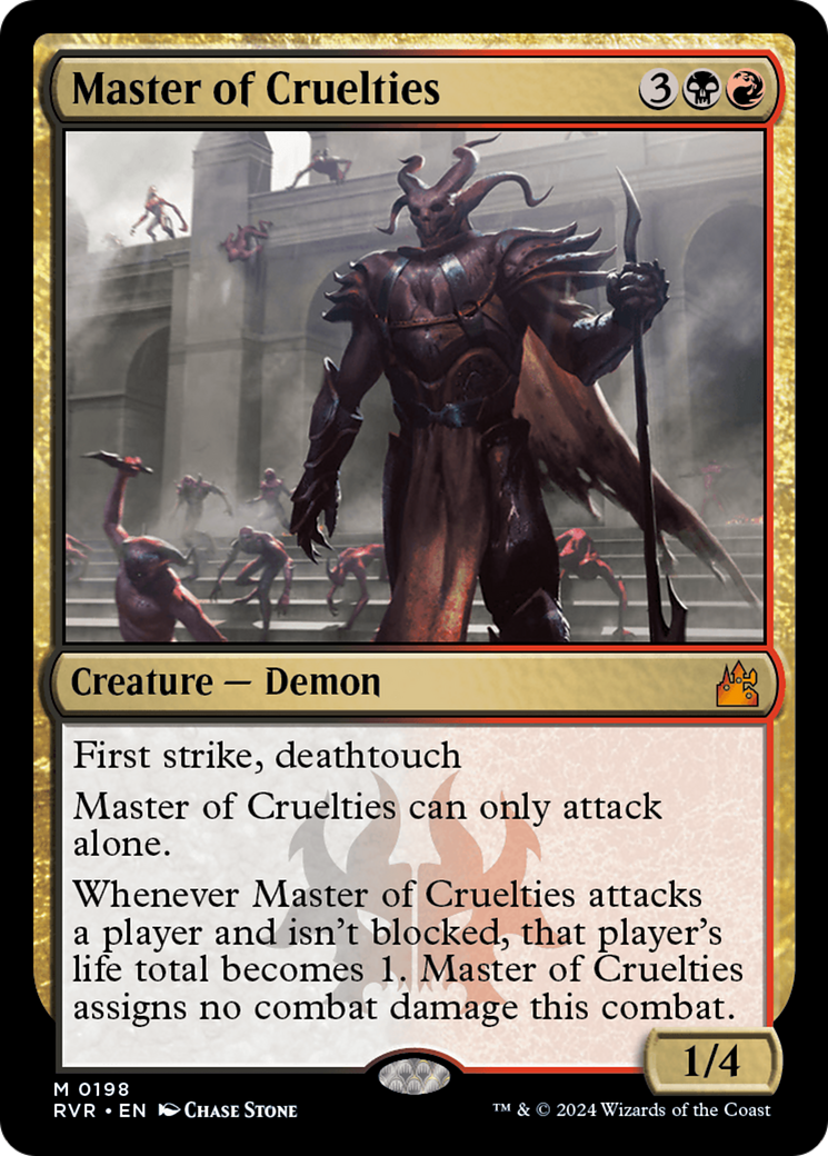 Master of Cruelties [Ravnica Remastered] | Lots Moore NSW