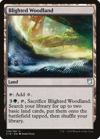 Blighted Woodland [Commander 2018] | Lots Moore NSW