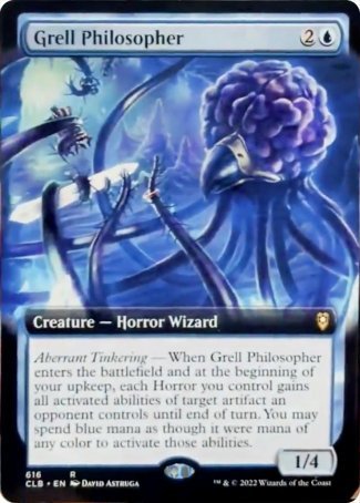 Grell Philosopher (Extended Art) [Commander Legends: Battle for Baldur's Gate] | Lots Moore NSW