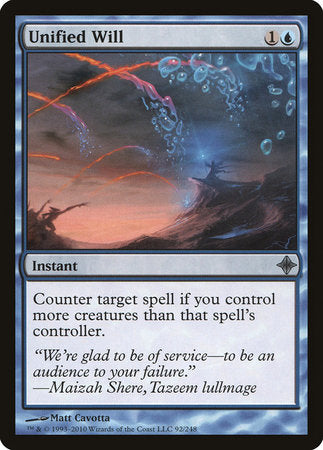 Unified Will [Rise of the Eldrazi] | Lots Moore NSW