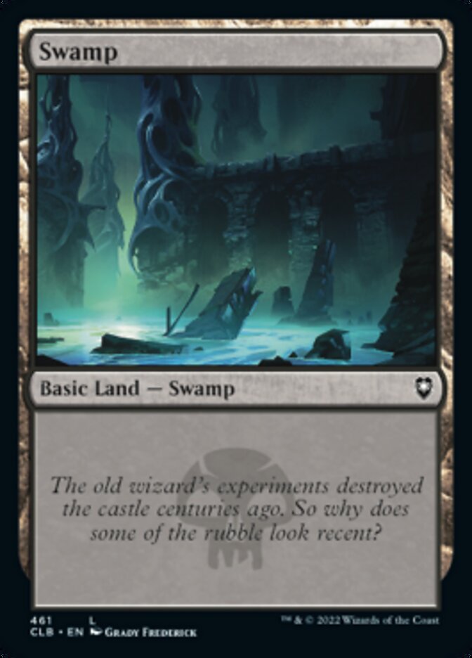 Swamp (461) [Commander Legends: Battle for Baldur's Gate] | Lots Moore NSW