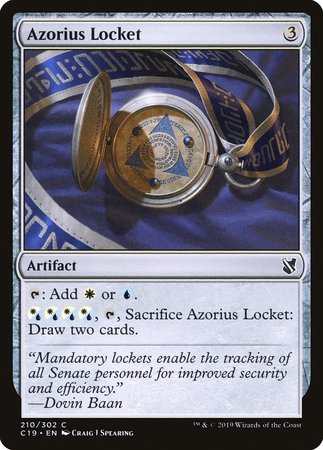Azorius Locket [Commander 2019] | Lots Moore NSW