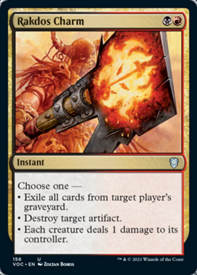 Rakdos Charm [Innistrad: Crimson Vow Commander] | Lots Moore NSW