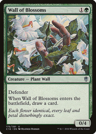 Wall of Blossoms [Commander 2016] | Lots Moore NSW