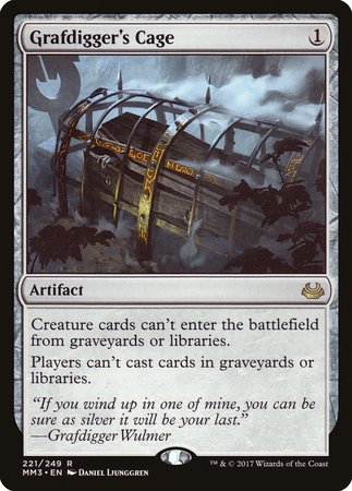 Grafdigger's Cage [Modern Masters 2017] | Lots Moore NSW