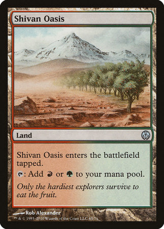 Shivan Oasis [Duel Decks: Phyrexia vs. the Coalition] | Lots Moore NSW