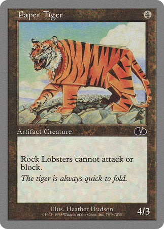 Paper Tiger [Unglued] | Lots Moore NSW