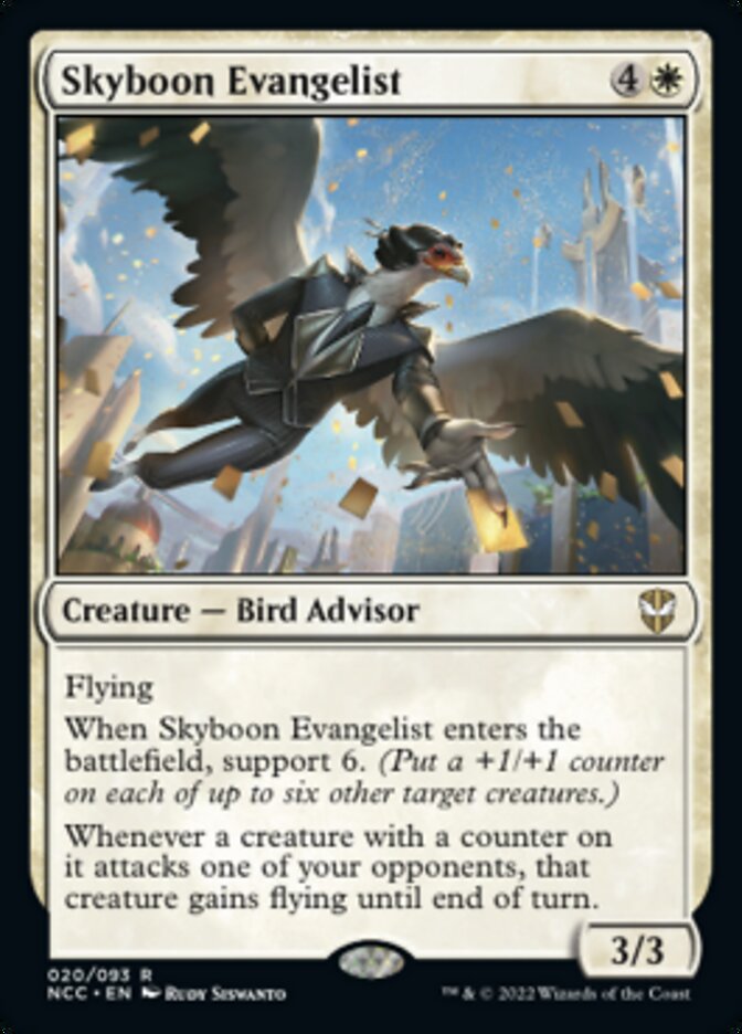 Skyboon Evangelist [Streets of New Capenna Commander] | Lots Moore NSW