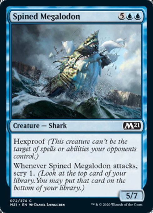 Spined Megalodon [Core Set 2021] | Lots Moore NSW