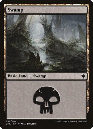 Swamp (257) [Dragons of Tarkir] | Lots Moore NSW