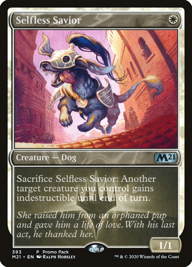 Selfless Savior (Promo Pack) [Core Set 2021 Promos] | Lots Moore NSW